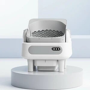 Smart Self-Cleaning Litter Box with WiFi Connectivity for Cats