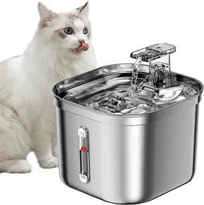 Stainless Steel Smart Automatic Pet Water Dispenser with Remoyable