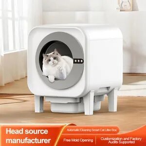 Cat Litter Box Self Cleaning Smart Indoor Cat Toilet Box
