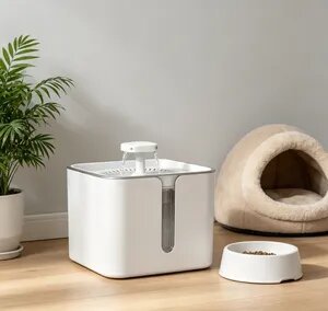 Smart Pet Water Fountains Auto Filter Water for Cat Dog Healthy Drinking