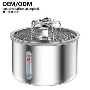 Premium Stainless Steel Pet Water Fountain with Silent Circulation Pump