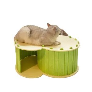 Felt Fashion Cat Beds for Cute Pet Cat Scratcher Tunnel House