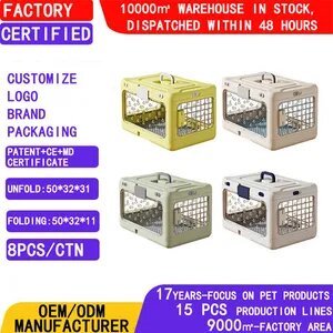 Hard Sided Travel Carrier for Cats and Small Pets Portable Pet Bag