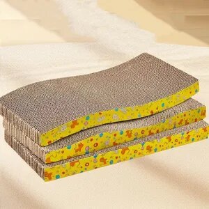 Scratching Pad Durable Corrugated Paper Pet Hf-Pet 55X35X8 Dog Toy Cat